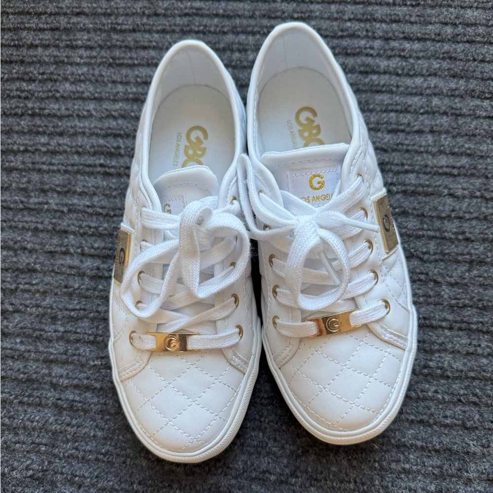 White GBG Los Angelos Shoes